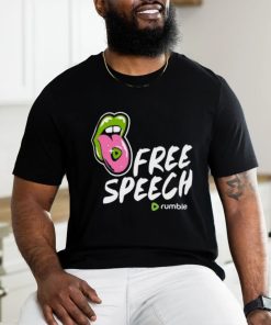 Mally Mouse Wearing Free Speech Rumble shirt