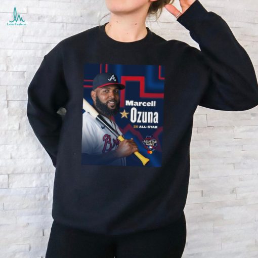 Marcell Ozuna Atlanta Braves 3x All Star Big Bear is headed to Texas Shirt