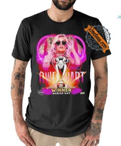 Mariah May Women’s Tournament winner AEW Dynamite shirt