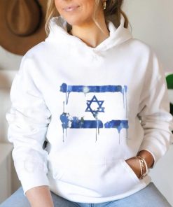 Marina Medvin Distressed Israeli Flag Shirt