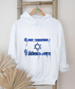 Marina Medvin Distressed Israeli Flag Shirt