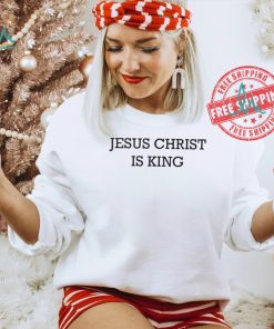 Marina Medvin Jesus Christ Is King Shirt