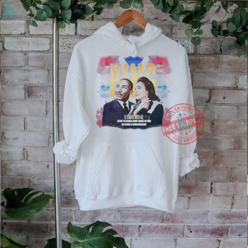 Martin Luther King, Jr. DR. AND MRS. KING Holiday It Starts With Me ’24 T shirts