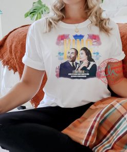 Martin Luther King, Jr. DR. AND MRS. KING Holiday It Starts With Me ’24 T shirts