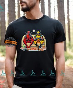 Marvel Deadpool Wolverine Disney Superhero shirt