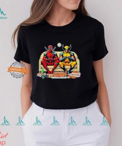 Marvel Deadpool Wolverine Disney Superhero shirt