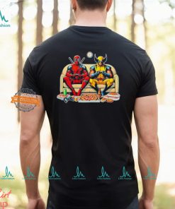 Marvel Deadpool Wolverine Disney Superhero shirt