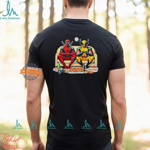 Marvel Deadpool Wolverine Disney Superhero shirt