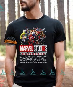 Marvel Stud16s 2008 2024 Thank You For The Memories Signature shirt