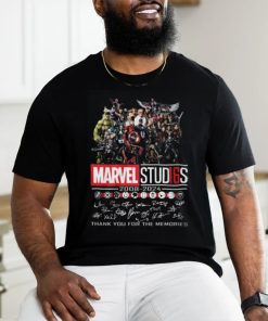 Marvel Studios All Characters 2008 2024 Thank You For The Memories T Shirt
