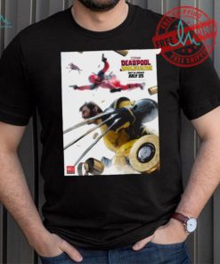 Marvel Studios Deadpool and Wolverine Only in Cinemas July 25,2024 shirt