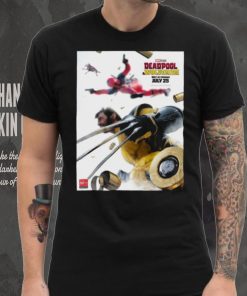 Marvel Studios Deadpool and Wolverine Only in Cinemas July 25,2024 shirt