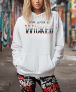 Mary Kate Morrissey Wearing Here Queer And Wicked Shirt