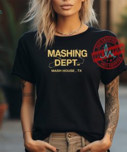 Mashing Dept Mash Gold Unisex T Shirt