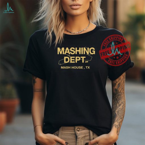 Mashing Dept Mash Gold Unisex T Shirt