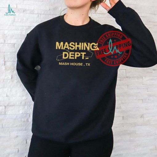 Mashing Dept Mash Gold Unisex T Shirt