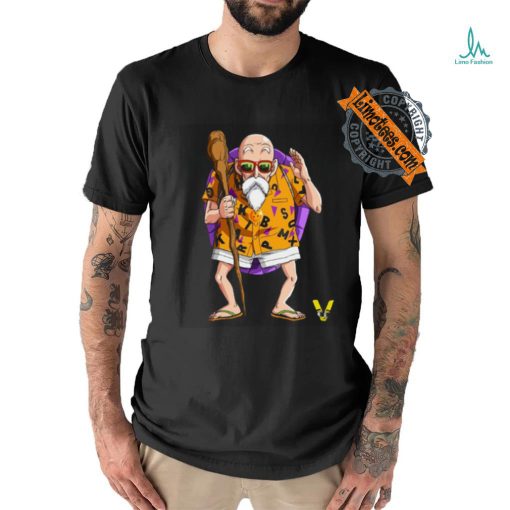 Master Roshi Trading anime character tshirt