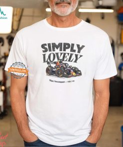 Max Verstappen F1 'Simply Lovely' Vintage Style Unisex T shirt