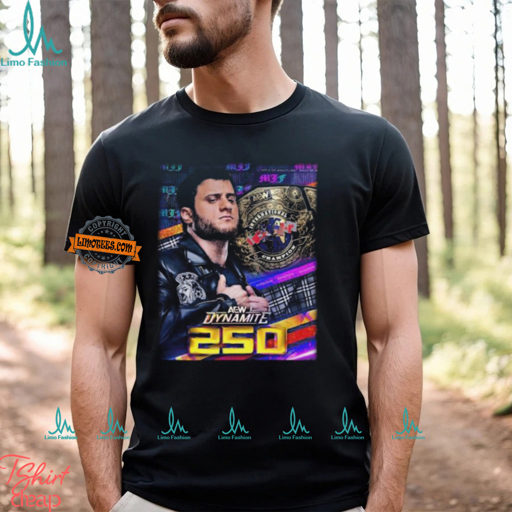 Maxwell Jacob Friedman And New AEW 250 International Champion Classic T Shirt Maxwell Jacob Friedman And New AEW 250 International Champion Classic T Shirt
