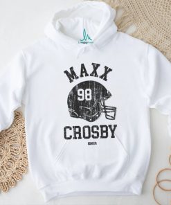 Maxx Crosby Las Vegas Helmet Font shirt