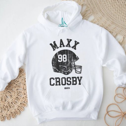 Maxx Crosby Las Vegas Helmet Font shirt
