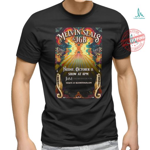 Melvin Seals And JGB Oct 11 2024 Jam Cellars Ballroom Napa CA T Shirt