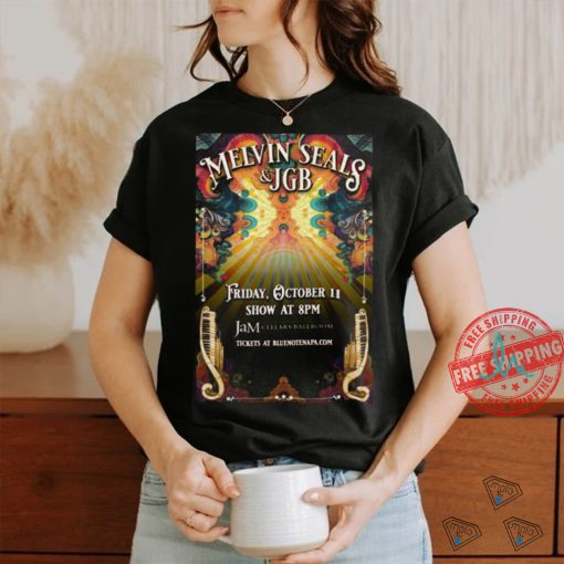 Melvin Seals And JGB Oct 11 2024 Jam Cellars Ballroom Napa CA T Shirt