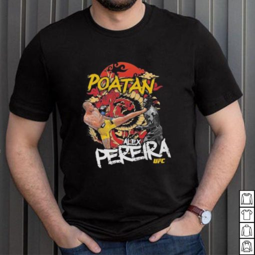 Men’s 500 Level Black Alex Pereira Poatan T Shirt