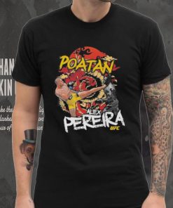 Men’s 500 Level Black Alex Pereira Poatan T Shirt