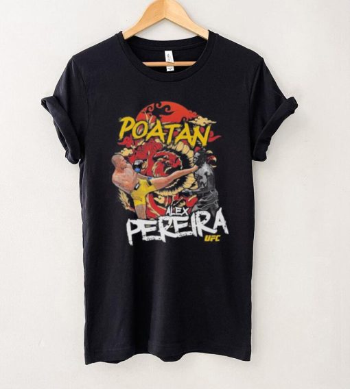 Men’s 500 Level Black Alex Pereira Poatan T Shirt