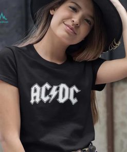 Men's Black Acdc Logo T shirt