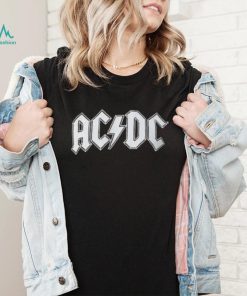 Men's Black Acdc Logo T shirt