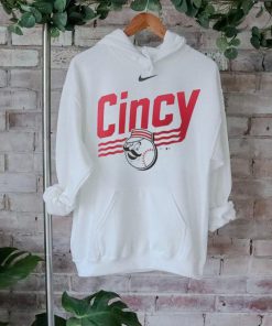 Men's Cincinnati Reds Nike White Local Home Town T Shirt