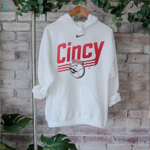 Men’s Cincinnati Reds Nike White Local Home Town T Shirt