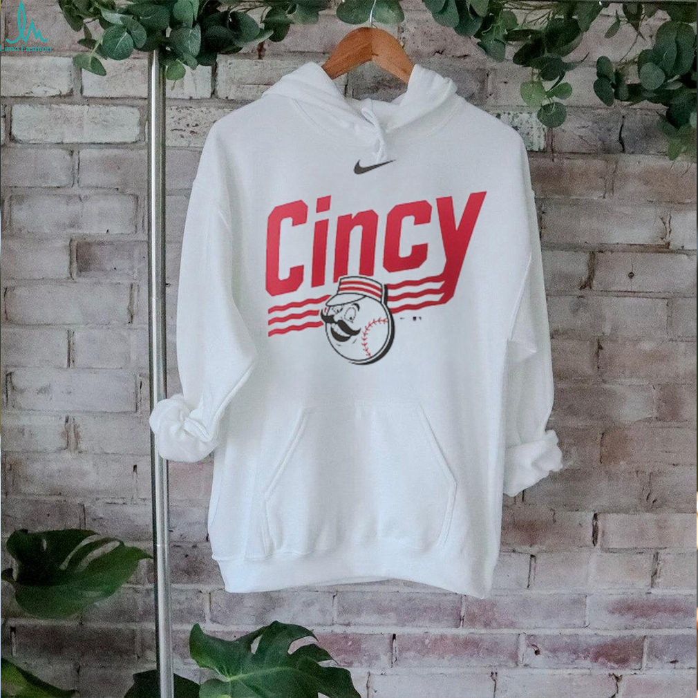 Men's Cincinnati Reds Nike White Local Home Town T Shirt Men's Cincinnati Reds Nike White Local Home Town T Shirt