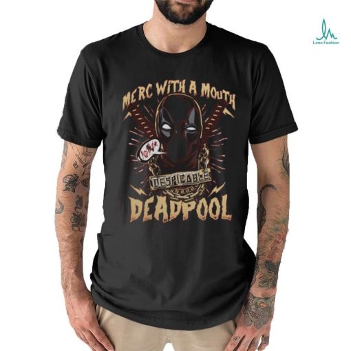 Merc with a mouth despicable deadpool shirt