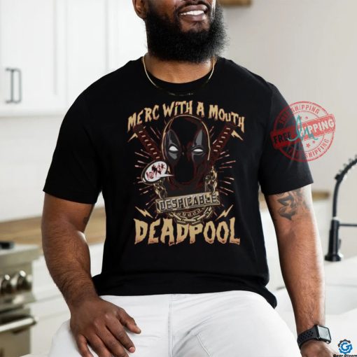 Merc with a mouth despicable deadpool shirt