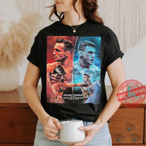 Michael Chandler versus Dustin Poirier UFC shirt