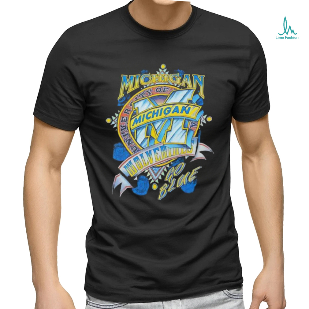 Michigan Wolverines go blue vintage shirt Michigan Wolverines go blue vintage shirt