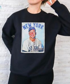 Mickey Mantle smile New York Yankees Baseball photo shirt