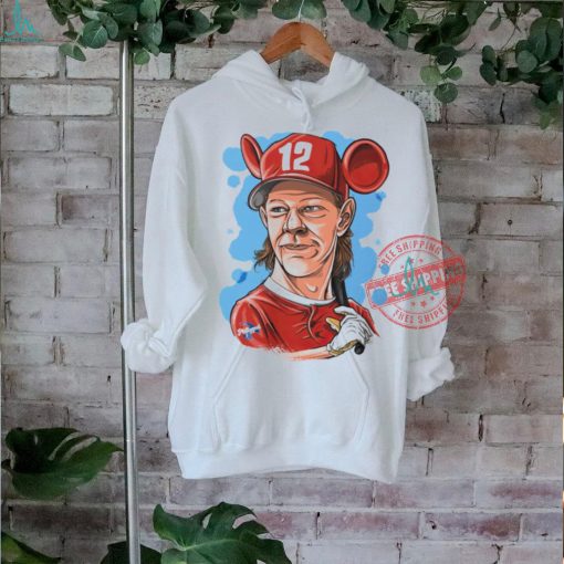 Mickey Morandini Mickey ears Philly baseball shirt