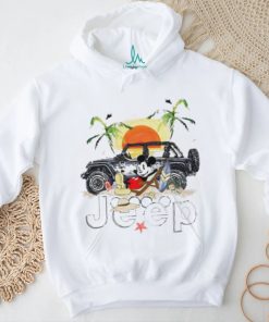 Mickey Mouse Jeep Summer vacation on beach shirt