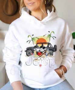 Mickey Mouse Jeep Summer vacation on beach shirt