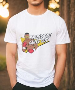 Mike Tyson thuns out guns out shirt