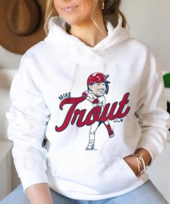 Mike trout caricature shirt