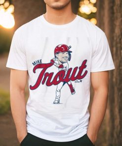 Mike trout caricature shirt