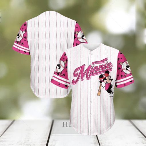 Minnie Cartoon Movie Baseball Jersey Shirt