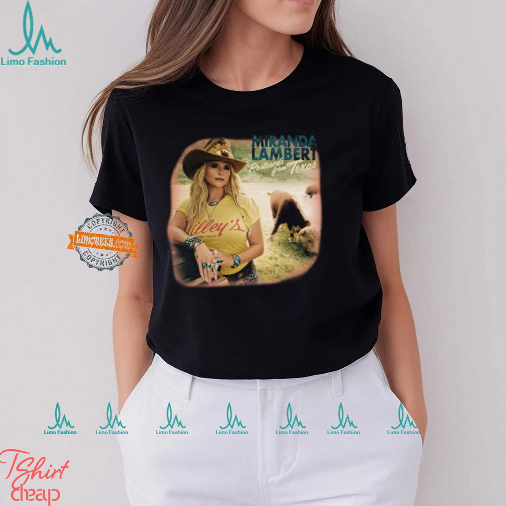 Miranda Lambert Postcards From Texas T Shirt