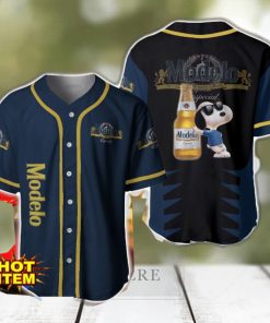 Modelo Snoopy Baseball Jersey Shirt For Snoopy Lovers Gift Ideas