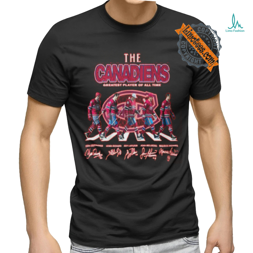 Montreal Canadiens Ice Hockey Team Greatest Player Of All Time T Shirt Montreal Canadiens Ice Hockey Team Greatest Player Of All Time T Shirt